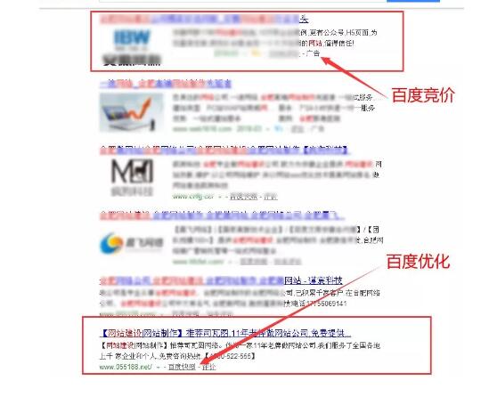 百度競價(jià)排名與網(wǎng)站自然優(yōu)化的區(qū)別是什么?