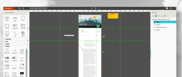 Mockplus（摩客） 是一款簡(jiǎn)潔高效的原型圖設(shè)計(jì)工具